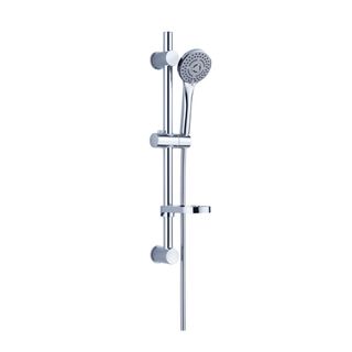 BUILDER BUDGET SHOWER RAIL CHROME