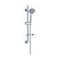 BUILDER BUDGET SHOWER RAIL CHROME