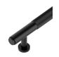 Soho - 195mm Matte Black Handle (Premium Solid Brass Construction)