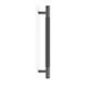 Nord - 200mm Gun Metal Handle (Premium Solid Brass Construction)