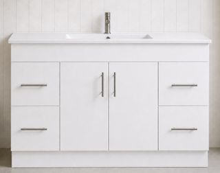 James 1200 Gloss White Vanity