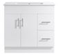 James 900 Gloss White Vanity