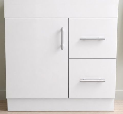 James 750 Gloss White Vanity