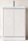 Jessica 600 Gloss White Vanity