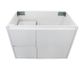 Jessica 750 LHD Wall Hung  Gloss White Vanity