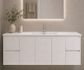 Jessica 1500 Wall Hung Gloss White Vanity