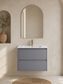Amber 750 Matte GREY Wall Hung Vanity