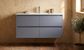 Amber 1200 Matte GREY Wall Hung Vanity