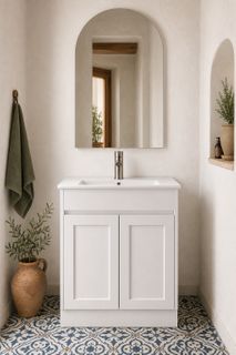 Sophie 600 Matte WHITE Vanity