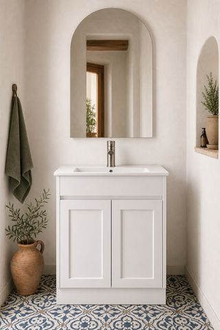 Sophie 600 Matte WHITE Vanity