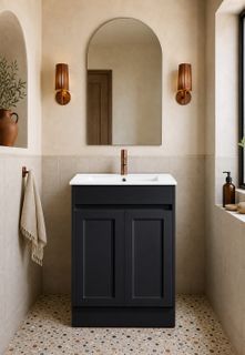 Sophie 600 Matte BLACK Vanity