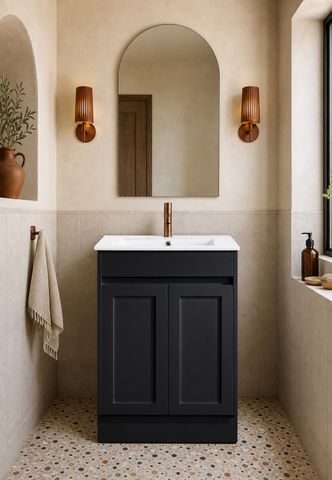 Sophie 600 Matte BLACK Vanity