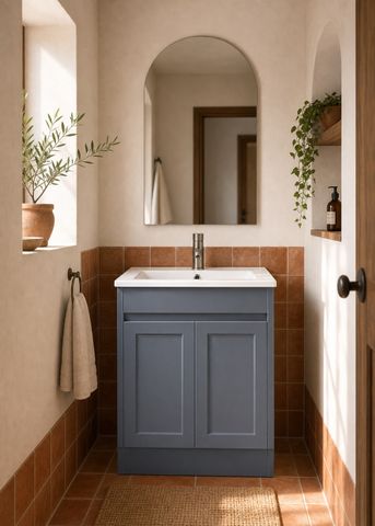 Sophie 600 Matte GREY Vanity