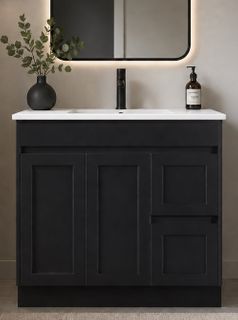 Sophie 900 Matte BLACK Vanity