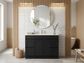 Sophie 1200 Matte BLACK Vanity