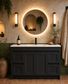 Sophie 1200 Matte BLACK Vanity