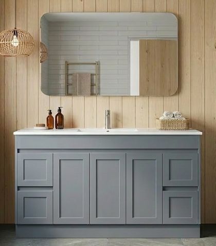 Sophie 1500 Matte GREY Vanity