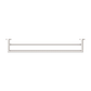 DOLCE DOUBLE TOWEL RAIL 700MM BRUSHED NICKEL