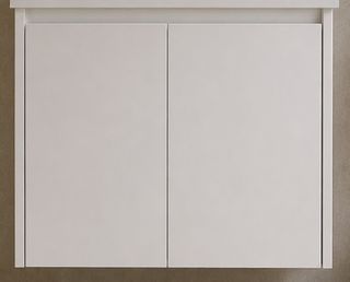 CABINET ONLY Stratus 600 Gloss White Wall Hung Slimline Vanity
