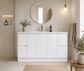 Jessica 1500  Gloss White Vanity