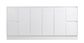 Jessica 1800  Gloss White Vanity
