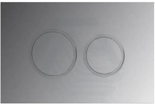 Rnd Brushed Nickel Button Suit Meyer In Wall