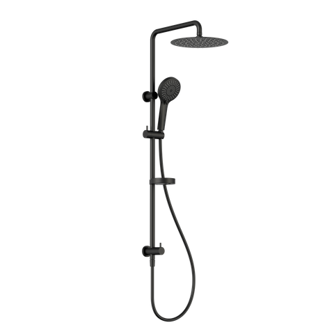 Elgin Twin Shower Matte Black