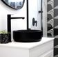 Mersey Matte Black A/C Basin 360x360x120mm