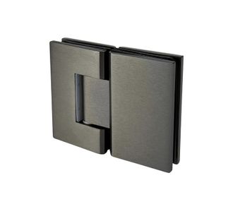 Gun Metal Shower Door Hinge 180 Degrees