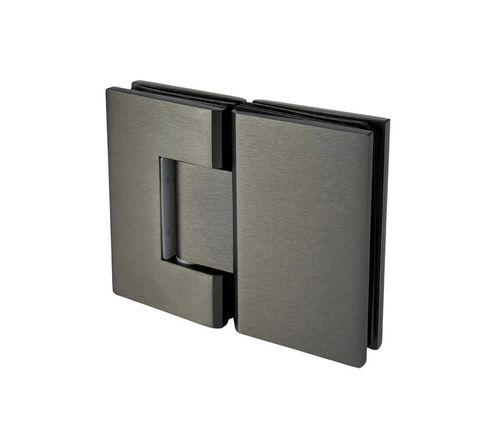 Gun Metal Shower Door Hinge 180 Degrees