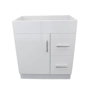 James 750 Gloss White Vanity