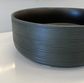 Matte Black inside, Silky Green outside above counter basin (Size:346*346*114mm)
