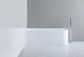 Casey 1400 Gloss White Left Corner Freestanding Bath 1400*725*580mm