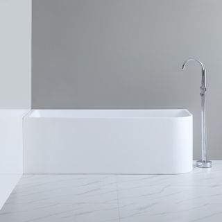 Casey 1500 Matte White Left Corner Freestanding Bath 1500*725*580mm
