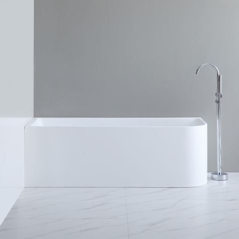 Casey 1700 Matte White Left Corner Freestanding Bath 1700*730*580mm