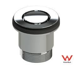 P&W Brass Bath Pop Down O/F 40mm CP Chrome