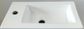 Blair Walnut Laminate Wall Hung Vanity with Ceramic Top