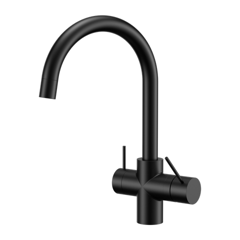 MECCA 3 WAY FILTERED MIXER TAP MATTE BLACK