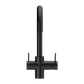 MECCA 3 WAY FILTERED MIXER TAP MATTE BLACK