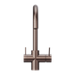 MECCA 3 WAY FILTERED MIXER TAP BRUSHED BRONZE