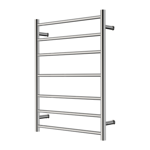 MECCA 240V 7 BAR HEATED TOWEL LADDER CHROME