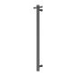 MECCA 240V SINGLE VERTICAL HEATED TOWEL RAIL GRAPHITE