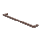 MECCA 240V SINGLE HEATED TOWEL RAIL BRUSHED BRONZE
