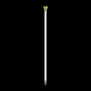 PREMIUM FLEXIBLE MIXER TAP HOSE PAIR BRUSHED GOLD