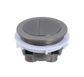 Gun Metal Grey Round Cistern Buttons