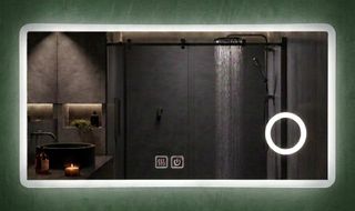 Vivian Clive Rectangle D & M 1800 x 700 LED Mirror