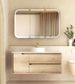 Byron 1200x460x550 Wall Hung Natural Oak Cabinet only