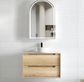 Byron 750x460x550 Wall Hung  Natural Oak Cabinet Only