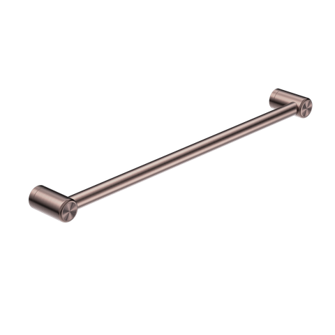 MECCA CARE 25MM GRAB RAIL 450MM BRUSHED BRONZE