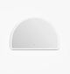 LED Moonlight Archie 1000(H)x1500(W) White Metal Frame Mirror